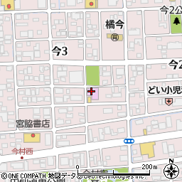 岡山モノリス周辺の地図