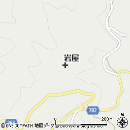 奈良県山辺郡山添村岩屋1250周辺の地図