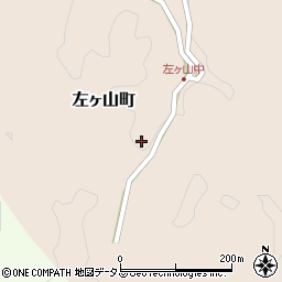島根県益田市左ヶ山町228周辺の地図