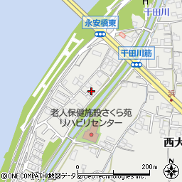岡山県岡山市東区西大寺浜174周辺の地図