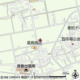 岡山県総社市清音軽部694周辺の地図