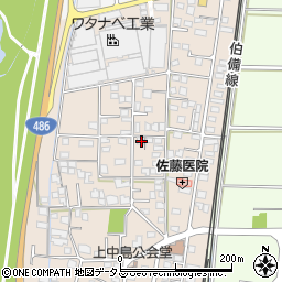 岡山県総社市清音上中島148周辺の地図