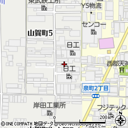 有限会社美富士工業所周辺の地図