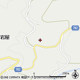 奈良県山辺郡山添村岩屋734周辺の地図