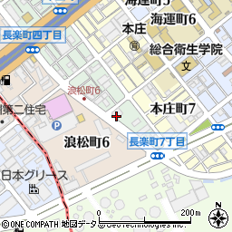 菱華運輸株式会社　本社周辺の地図