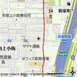 ロフティ岡田周辺の地図