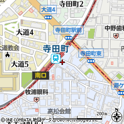 貝原商店周辺の地図