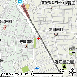 大阪府東大阪市源氏ケ丘1周辺の地図
