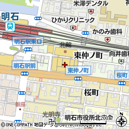 家族亭 アスピア明石店周辺の地図