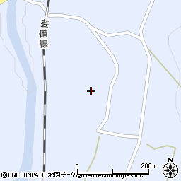 広島県安芸高田市甲田町上小原148周辺の地図