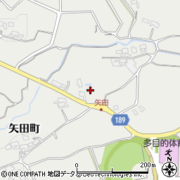 奈良県大和郡山市矢田町4438周辺の地図