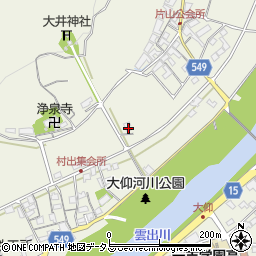 三重県津市一志町大仰954周辺の地図