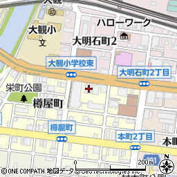 兵庫県明石市樽屋町8-32周辺の地図