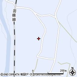 広島県安芸高田市甲田町上小原150周辺の地図