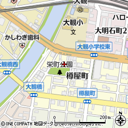 兵庫県明石市樽屋町20-7周辺の地図