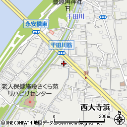 岡山県岡山市東区西大寺浜289周辺の地図