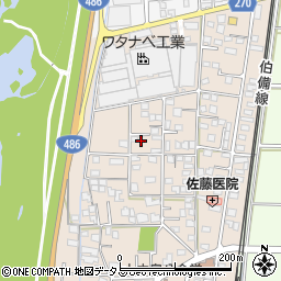 岡山県総社市清音上中島18周辺の地図