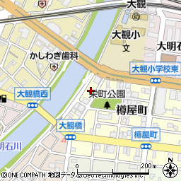 兵庫県明石市樽屋町21-5周辺の地図
