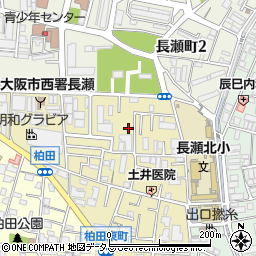 大阪府東大阪市柏田東町周辺の地図