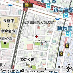 西入船米穀店周辺の地図