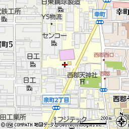 大阪府八尾市泉町2丁目63周辺の地図