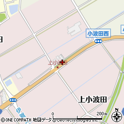 三重県名張市上小波田56周辺の地図