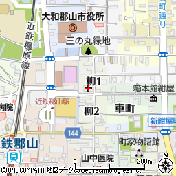 京都銀行大和郡山支店周辺の地図