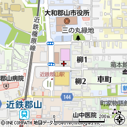 奈良信用金庫本店営業部周辺の地図
