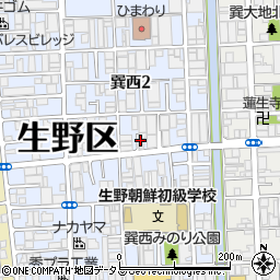 ノーテープ工業大阪工場周辺の地図