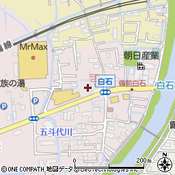 岡山県岡山市北区久米326周辺の地図