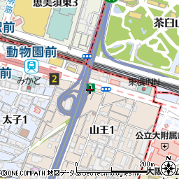 阿倍野入口周辺の地図