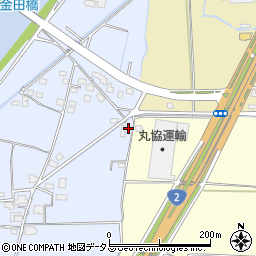 岡山県岡山市東区金田286周辺の地図