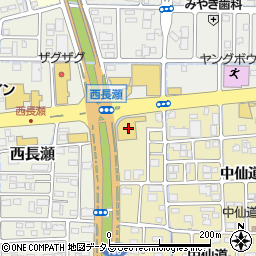 ホンダカーズ岡山岡山中央店周辺の地図