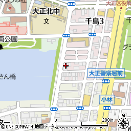 阪堺通信建設周辺の地図
