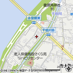 岡山県岡山市東区西大寺浜169-3周辺の地図