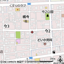 株式会社ガット　岡山営業所周辺の地図