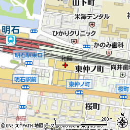 株式会社ＪＴＢ関西　明石支店周辺の地図