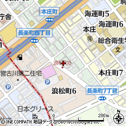 長田溶工有限会社周辺の地図