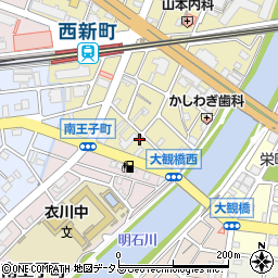 大阪屋質店周辺の地図