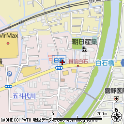 岡山県岡山市北区久米388周辺の地図