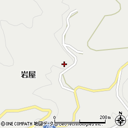 奈良県山辺郡山添村岩屋615周辺の地図