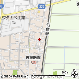 岡山県総社市清音上中島157-6周辺の地図