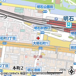 三菱ＵＦＪ銀行明石支店 ＡＴＭ周辺の地図