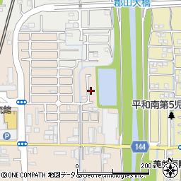 奈良県大和郡山市高田町63周辺の地図