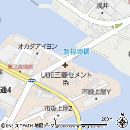 宇部三菱セメント株式会社　大阪土質試験室周辺の地図