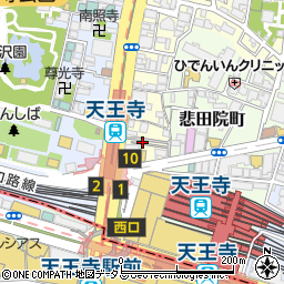 大阪府大阪市天王寺区堀越町15周辺の地図