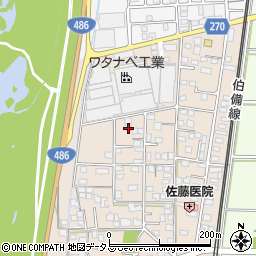 岡山県総社市清音上中島23周辺の地図