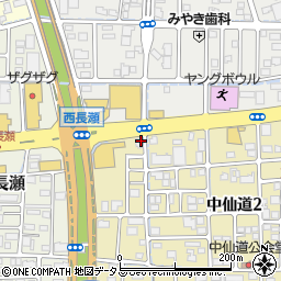 株式会社ケイアイホーム　北長瀬店周辺の地図