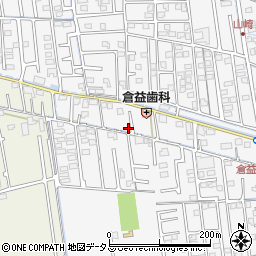 岡山県岡山市中区倉益78-3周辺の地図