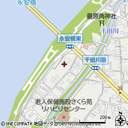 岡山県岡山市東区西大寺浜150周辺の地図